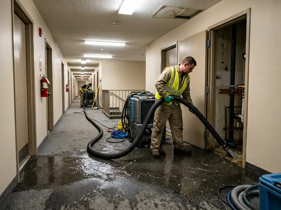 multi-unit-apartment-hallway-f-005 — frequently asked questions, Emergency Burst Pipe Water Extraction & Removal in Neptune…